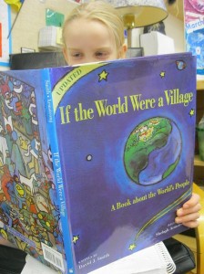 There are SO many incredible books out there to help you learn ABOUT the world ... learning WITH the world DEEPENS that learning. Photo by Global Grade 3s